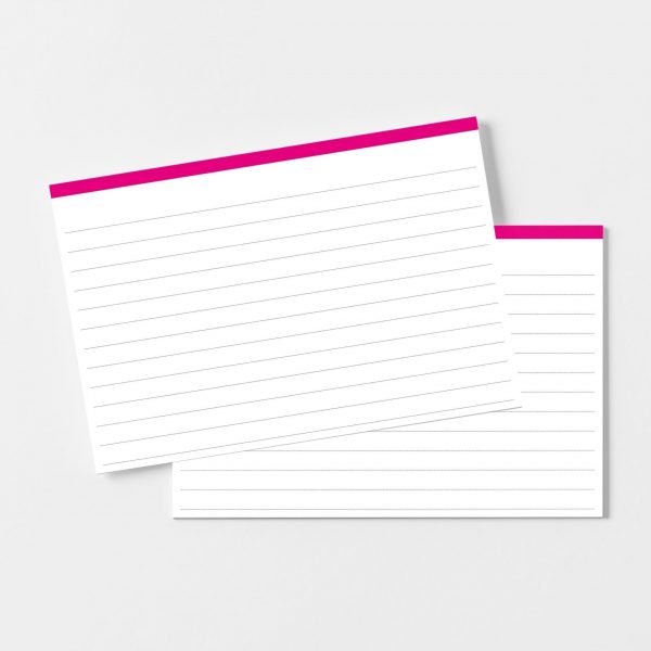 a6 flashcards kopen - roze