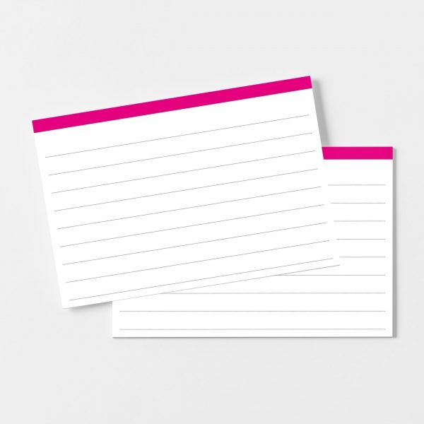 a7 flashcards kopen - roze