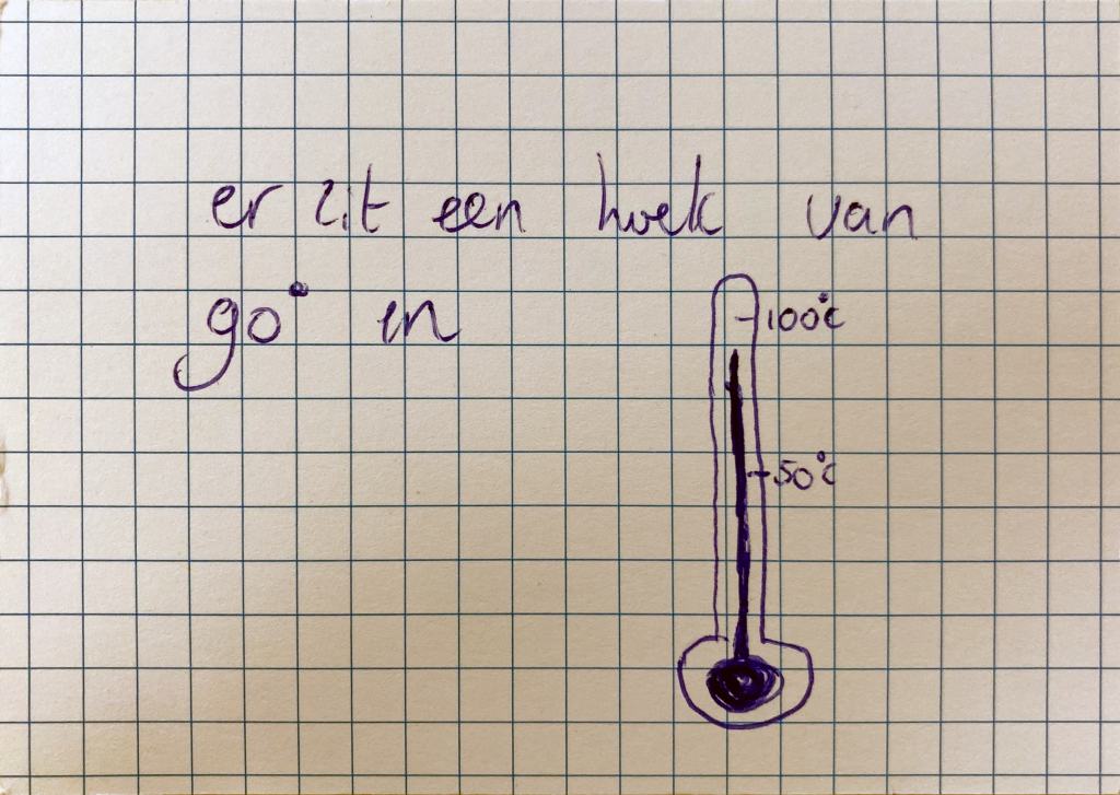 a7 standaard flashcard, er zit een hoek van 90 graden in een rechthoekige driehoek.